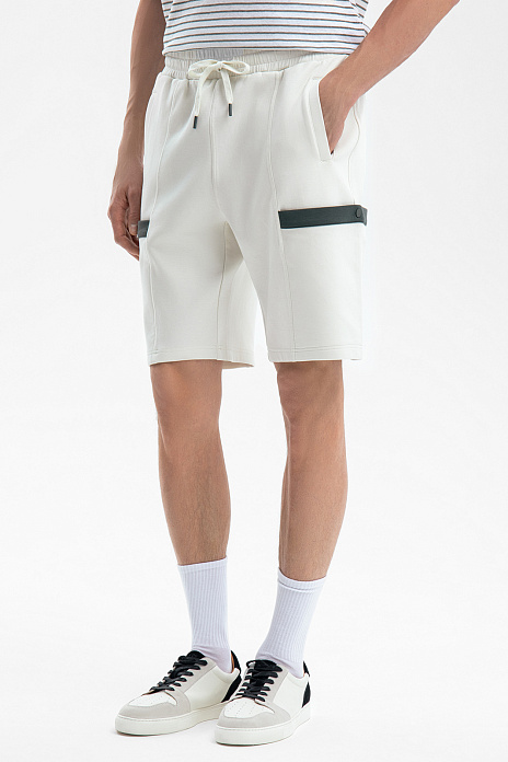 Шорты спортивные, цвет Бежевый светлый