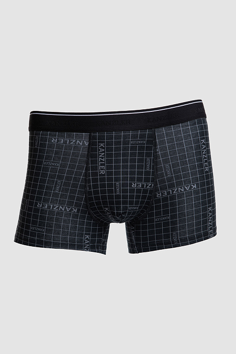 Боксеры из хлопка, цвет Черный