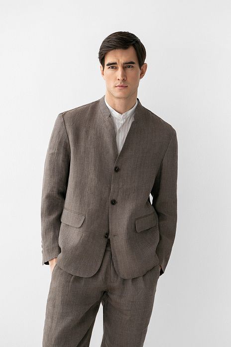 Костюм изо льна, цвет 