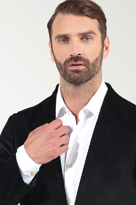 Пиджак из вельвета, лимитированная коллекция, цвет Черный