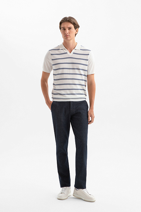 Джинсы, цвет Синий темный