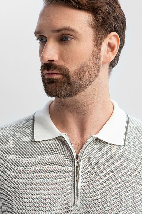 Поло из хлопка, цвет Мятный