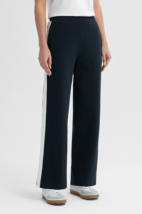 Брюки спортивные, цвет Синий темный