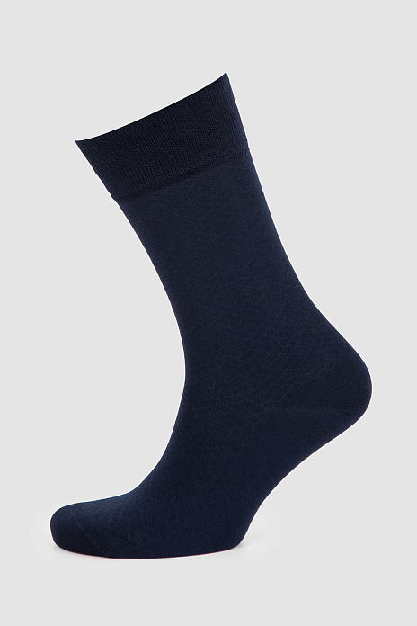 Носки из бамбука, цвет Синий темный