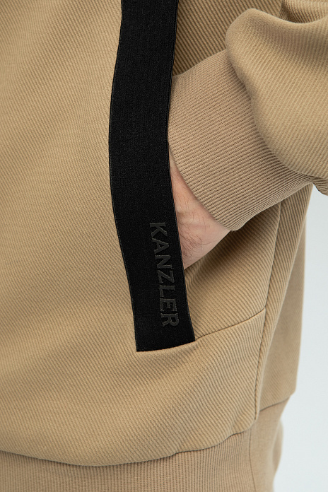 Толстовка с капюшоном, цвет Бежевый