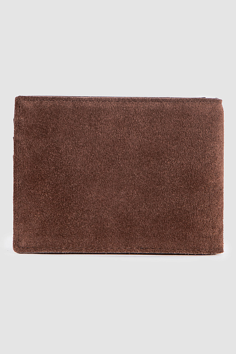 Кошелек из натуральной замши, цвет Коричневый