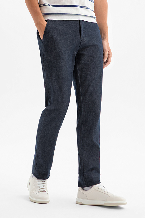 Джинсы, цвет Синий темный